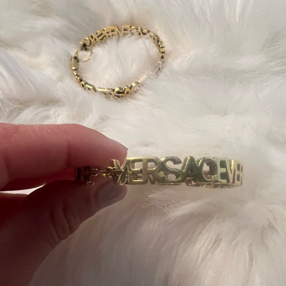 Designer hoop earrings-gold